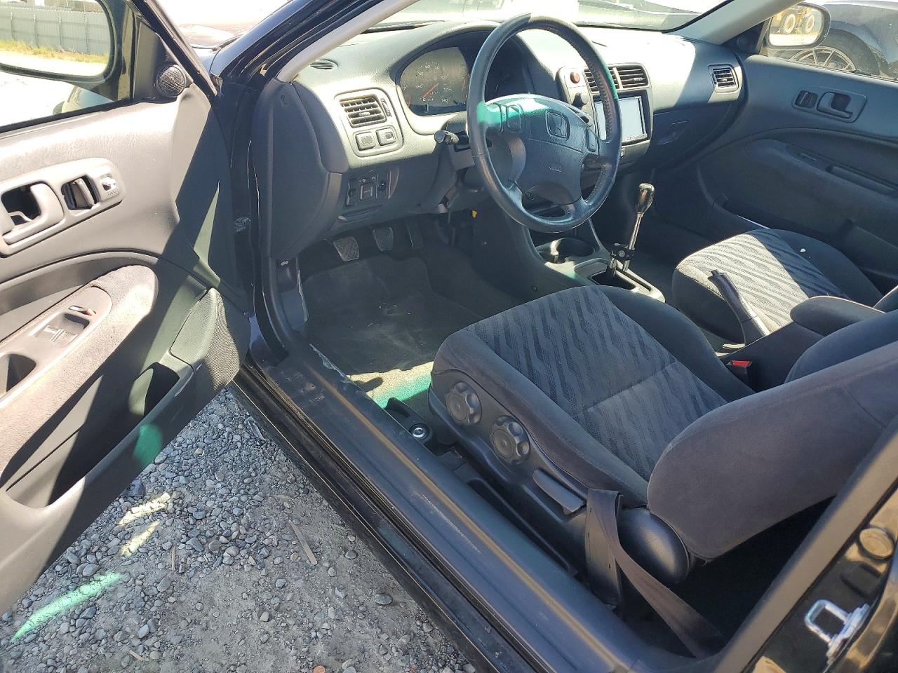 2000 Honda Civic Si Black vin: 1HGEM1155YL110578