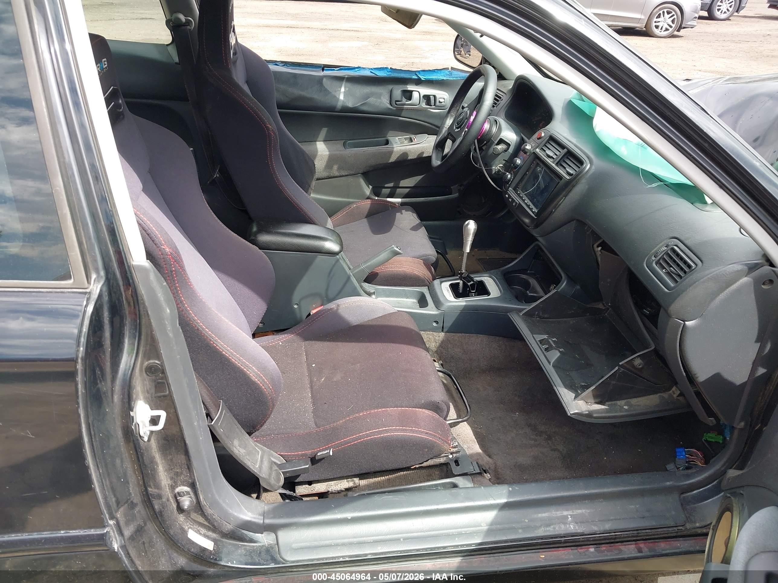 2000 Honda Civic Si Черный vin: 1HGEM1157YL120156