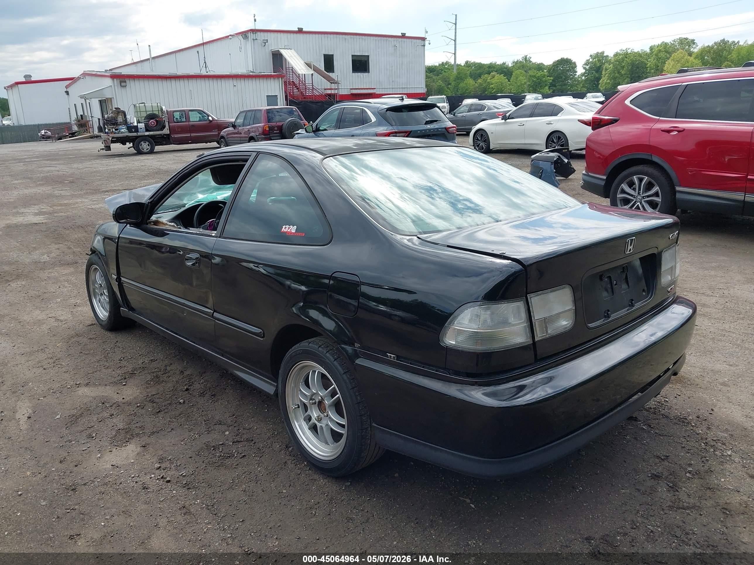 2000 Honda Civic Si Черный vin: 1HGEM1157YL120156