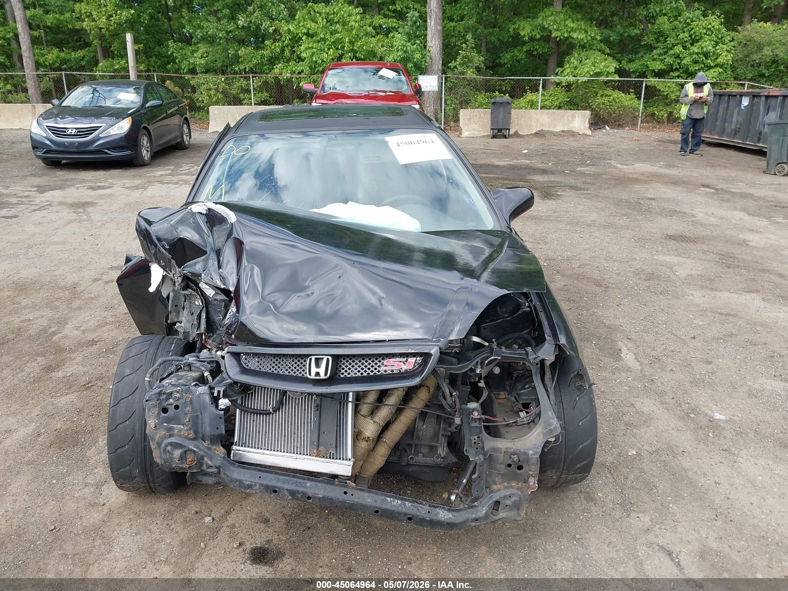2000 Honda Civic Si Черный vin: 1HGEM1157YL120156