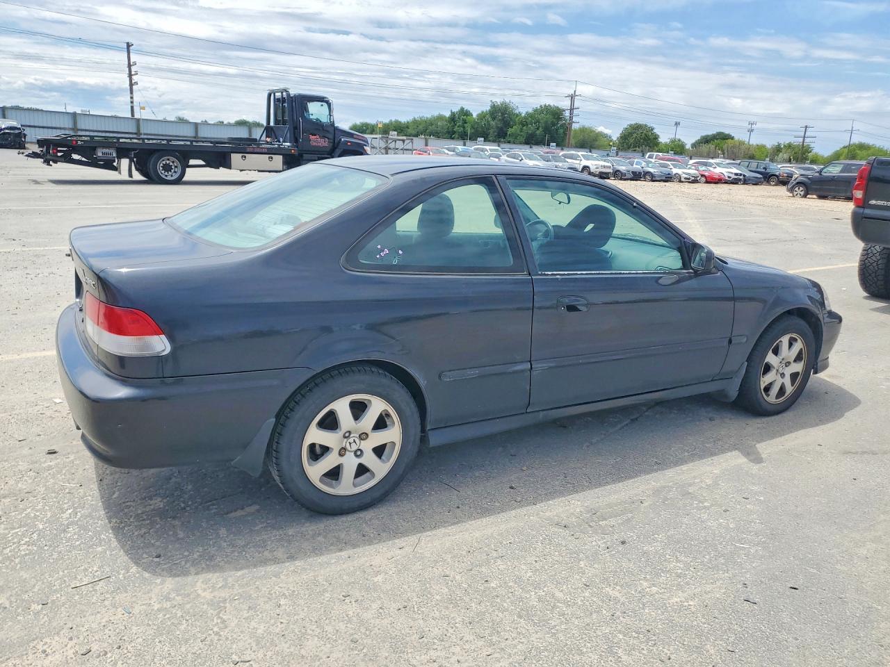 1999 Honda Civic Si Black vin: 1HGEM115XXL079262