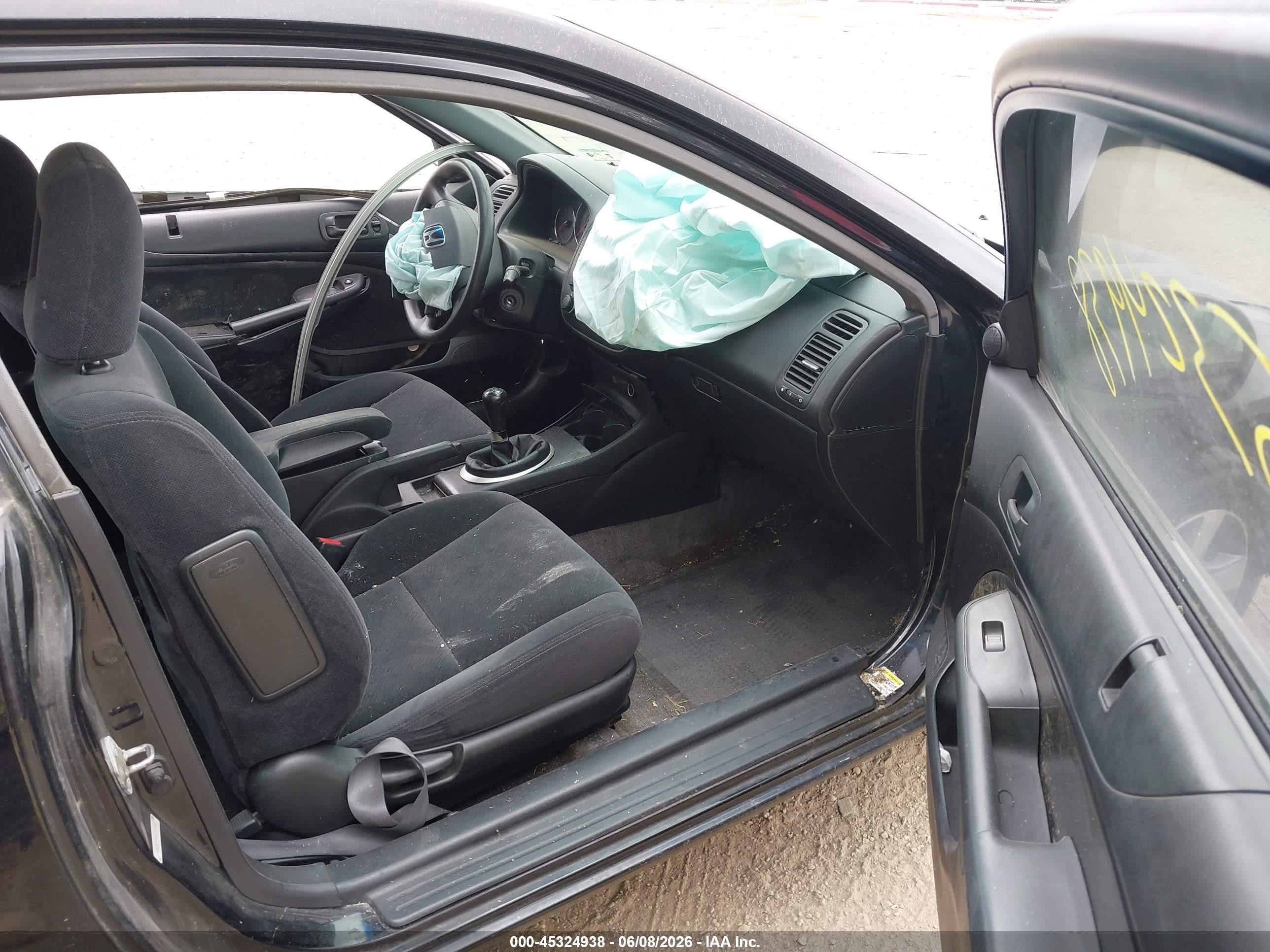 2004 Honda Civic Ex Black vin: 1HGEM21084L072283