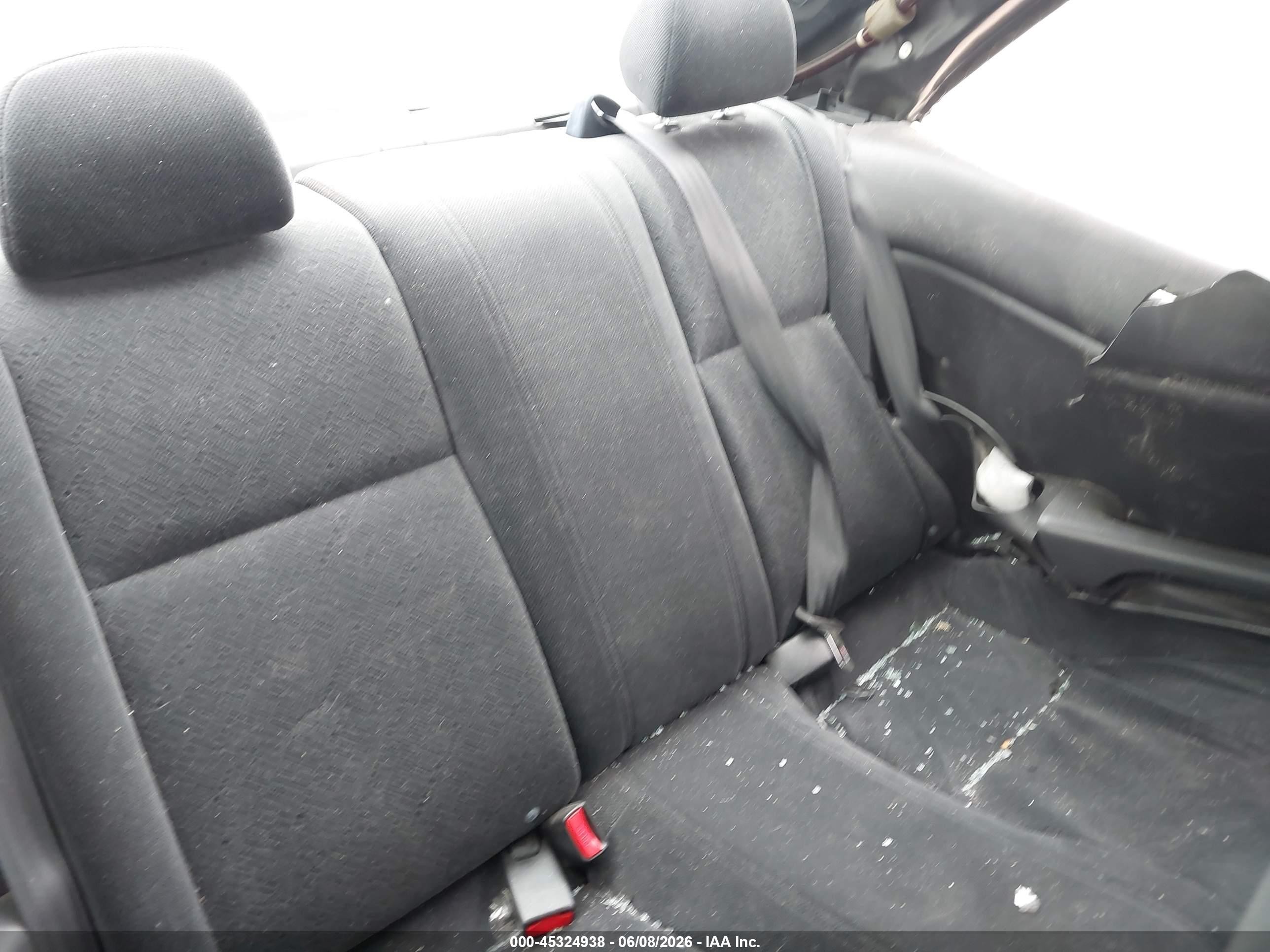 2004 Honda Civic Ex Black vin: 1HGEM21084L072283