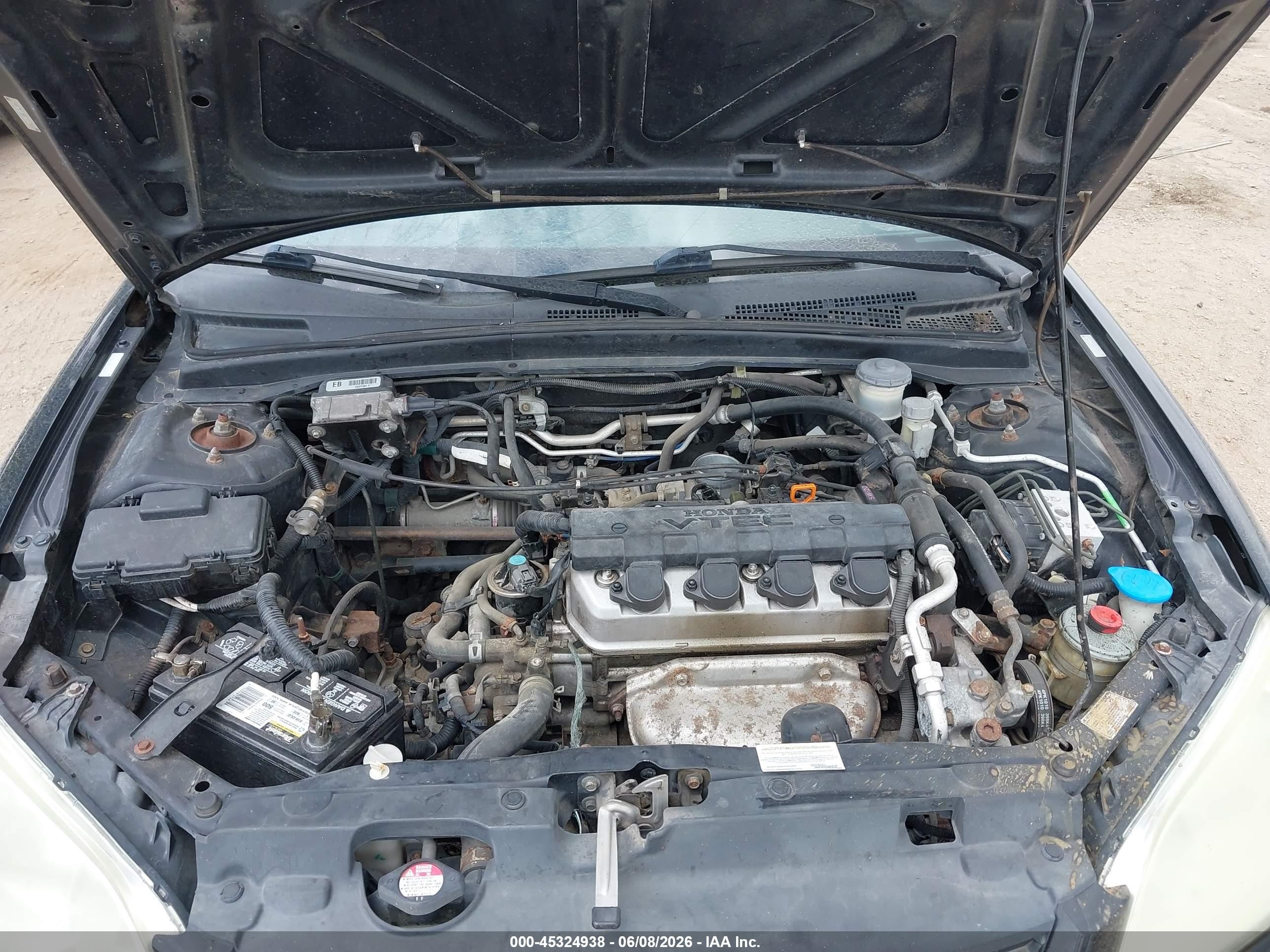 2004 Honda Civic Ex Black vin: 1HGEM21084L072283