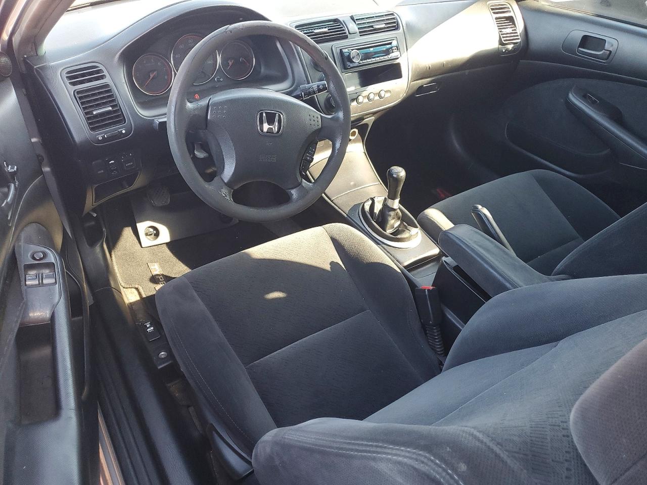 2003 Honda Civic Ex Silver vin: 1HGEM21093L001348