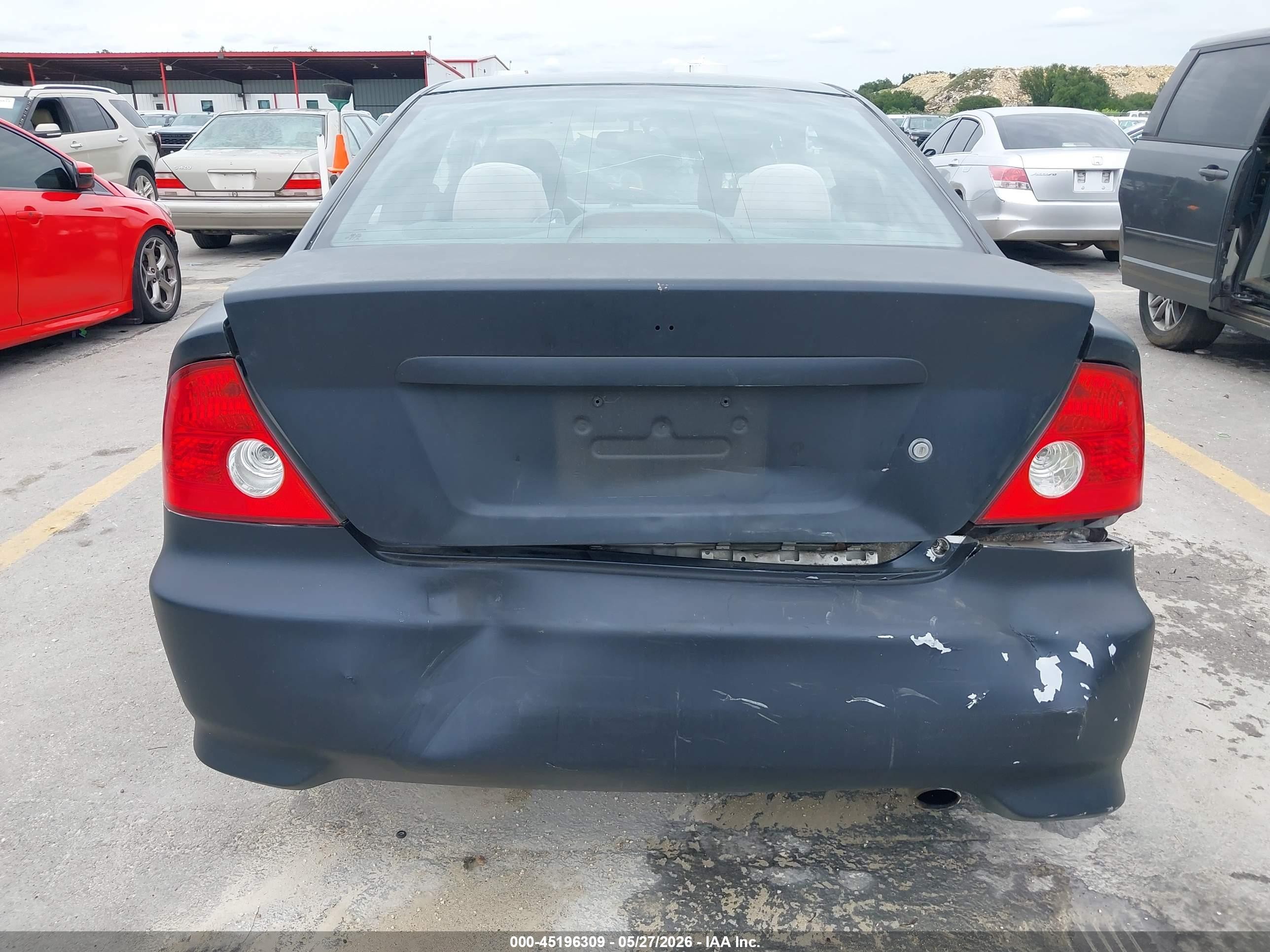 2004 Honda Civic Vp Dark Blue vin: 1HGEM21114L069556