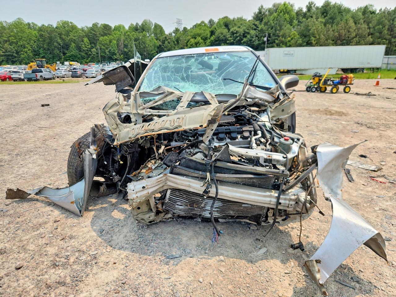 2005 Honda Civic Dx Vp Серебряный vin: 1HGEM21125L008203