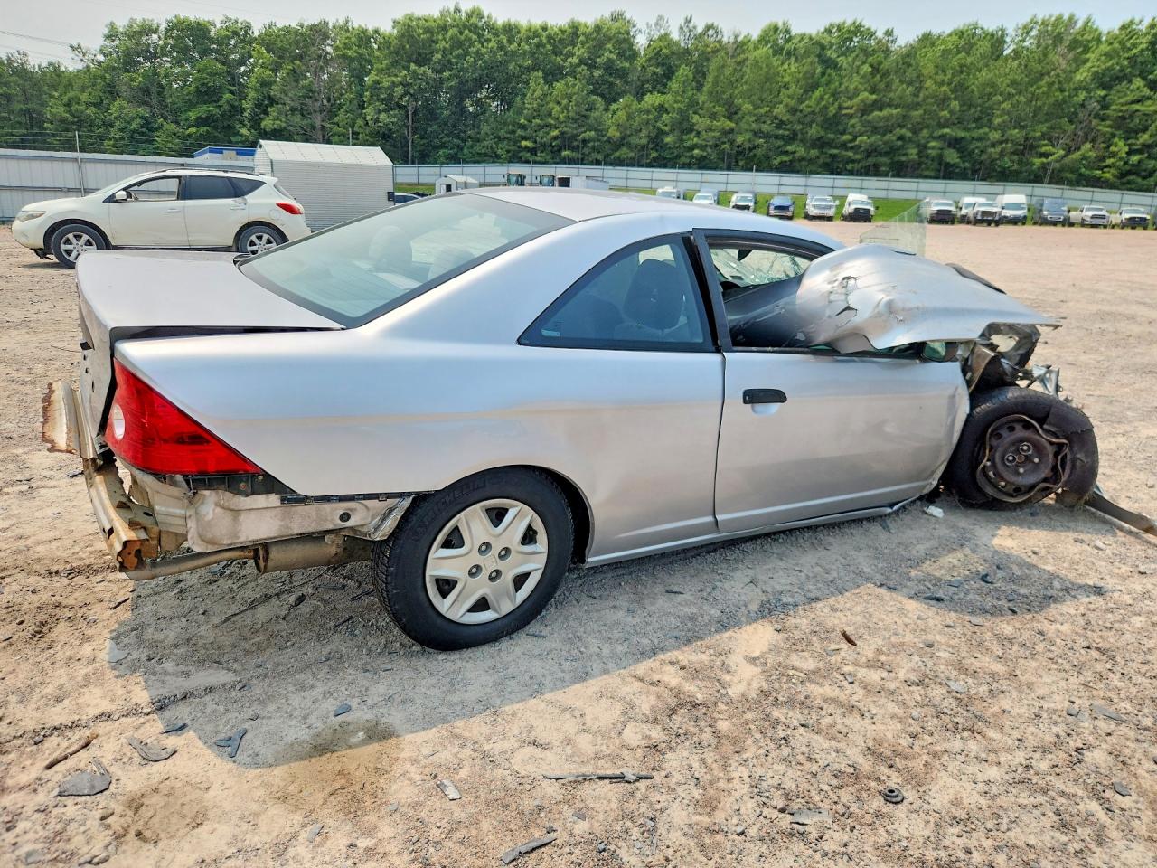 2005 Honda Civic Dx Vp Серебряный vin: 1HGEM21125L008203