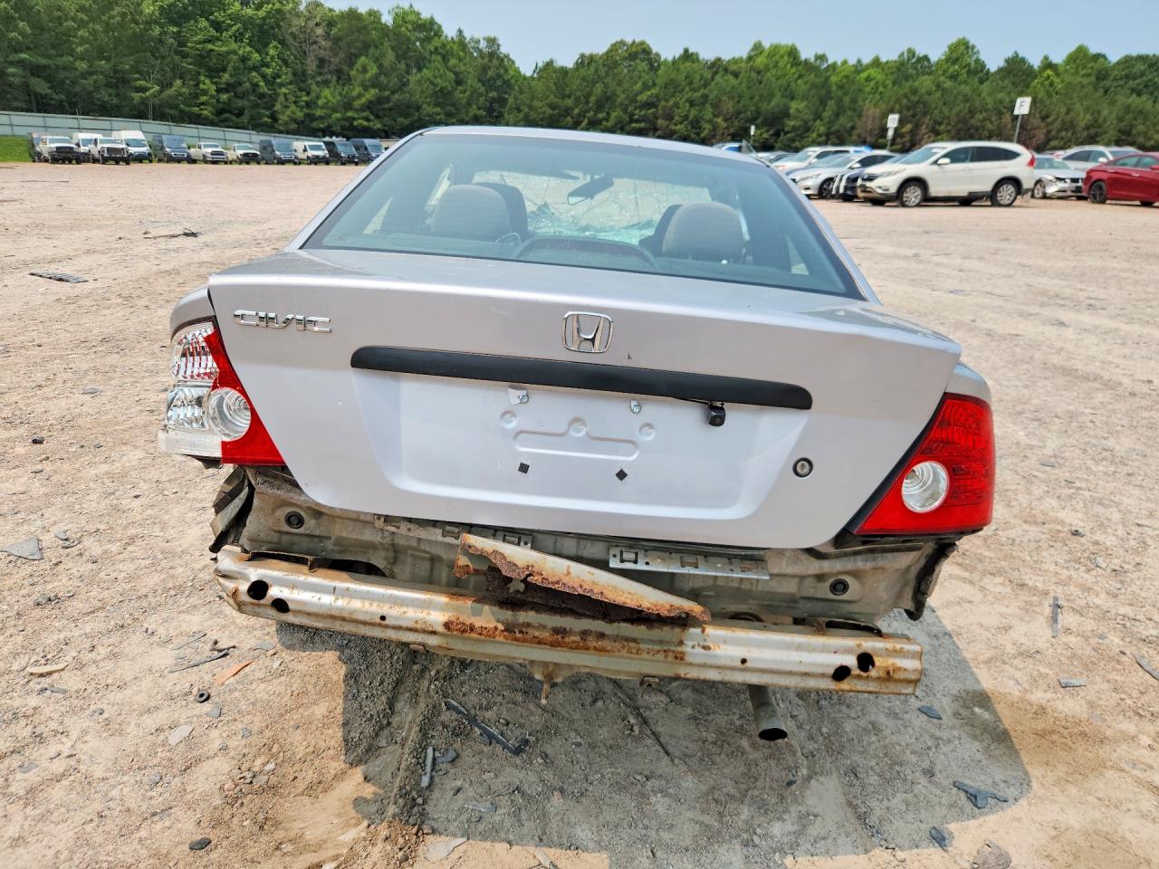 2005 Honda Civic Dx Vp Серебряный vin: 1HGEM21125L008203