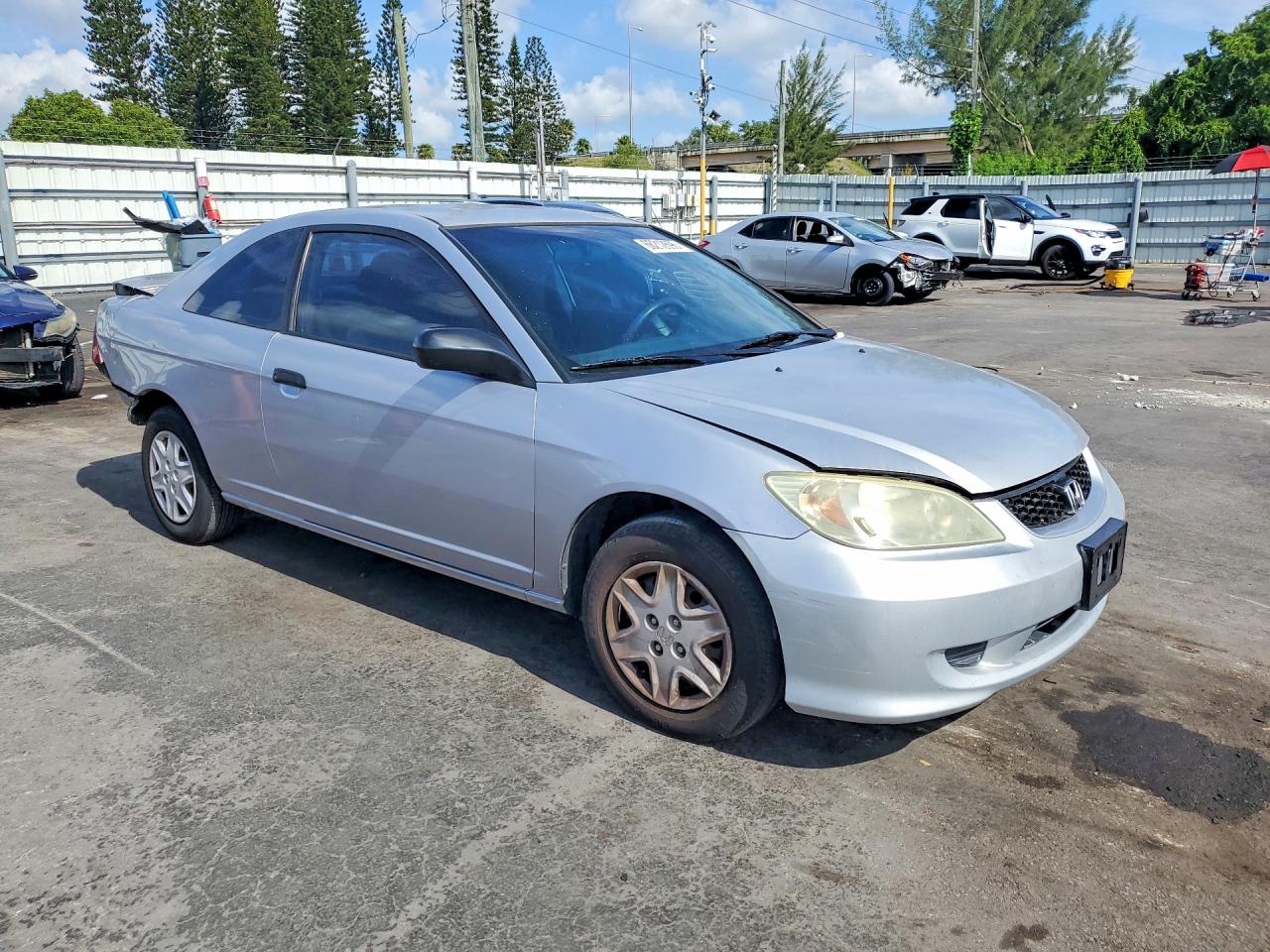 2004 Honda Civic Dx Vp Silver vin: 1HGEM211X4L005631
