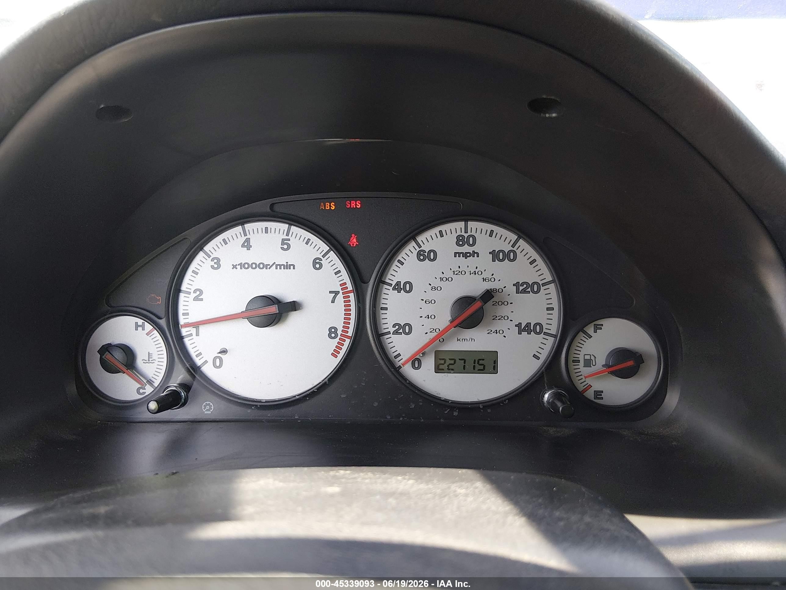 2004 Honda Civic Vp Blue vin: 1HGEM21344L027545