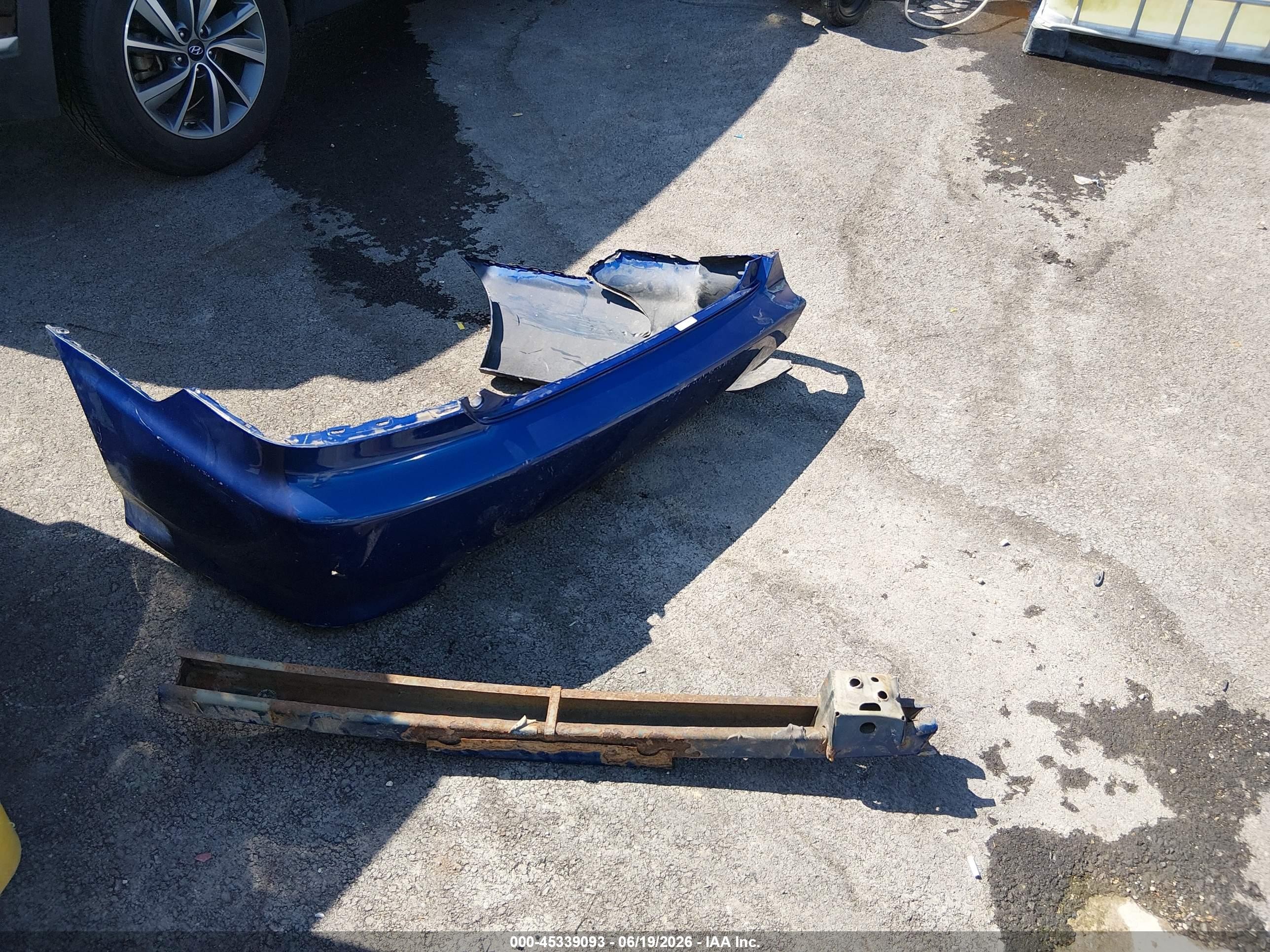 2004 Honda Civic Vp Blue vin: 1HGEM21344L027545