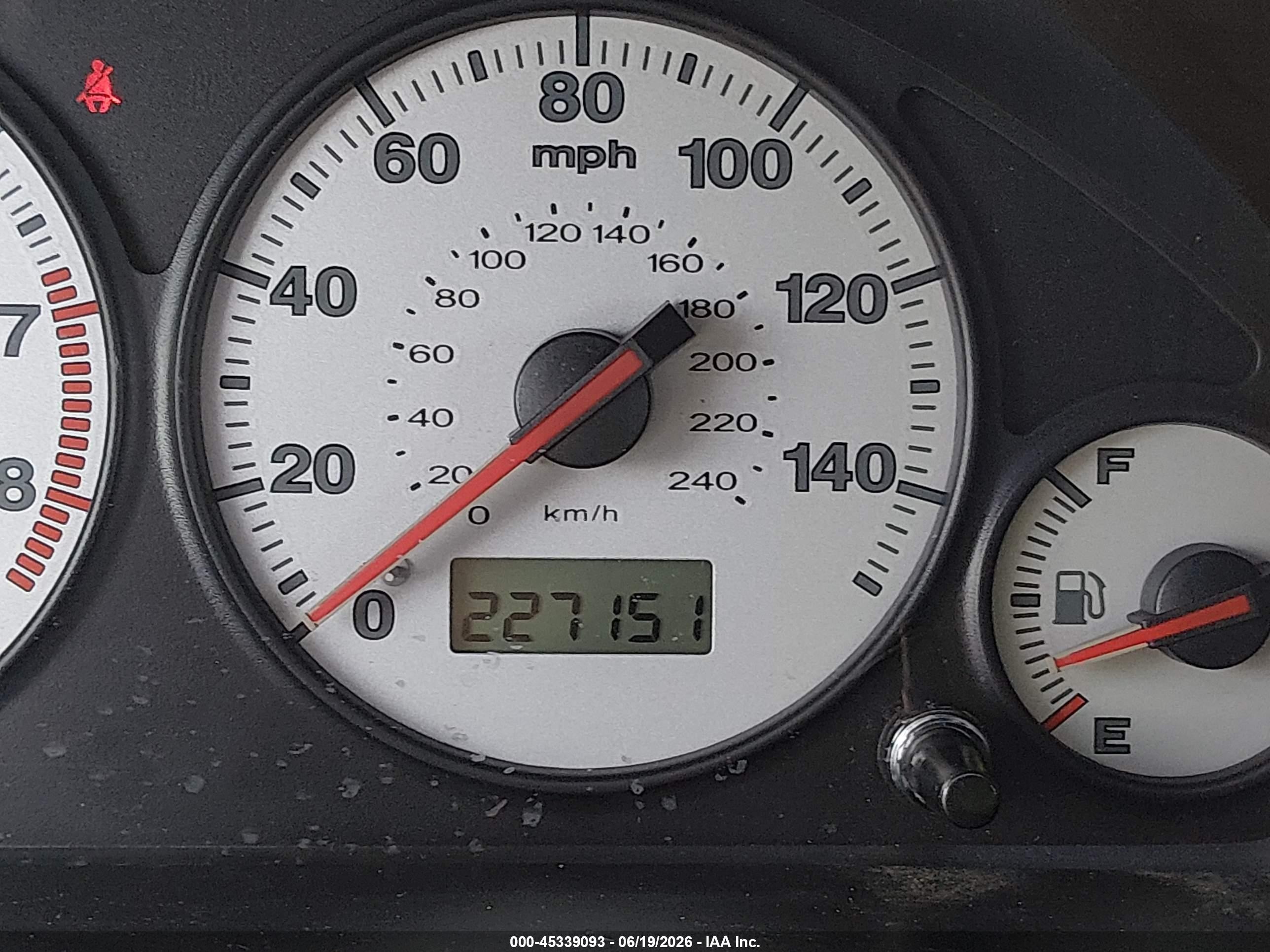 2004 Honda Civic Vp Blue vin: 1HGEM21344L027545