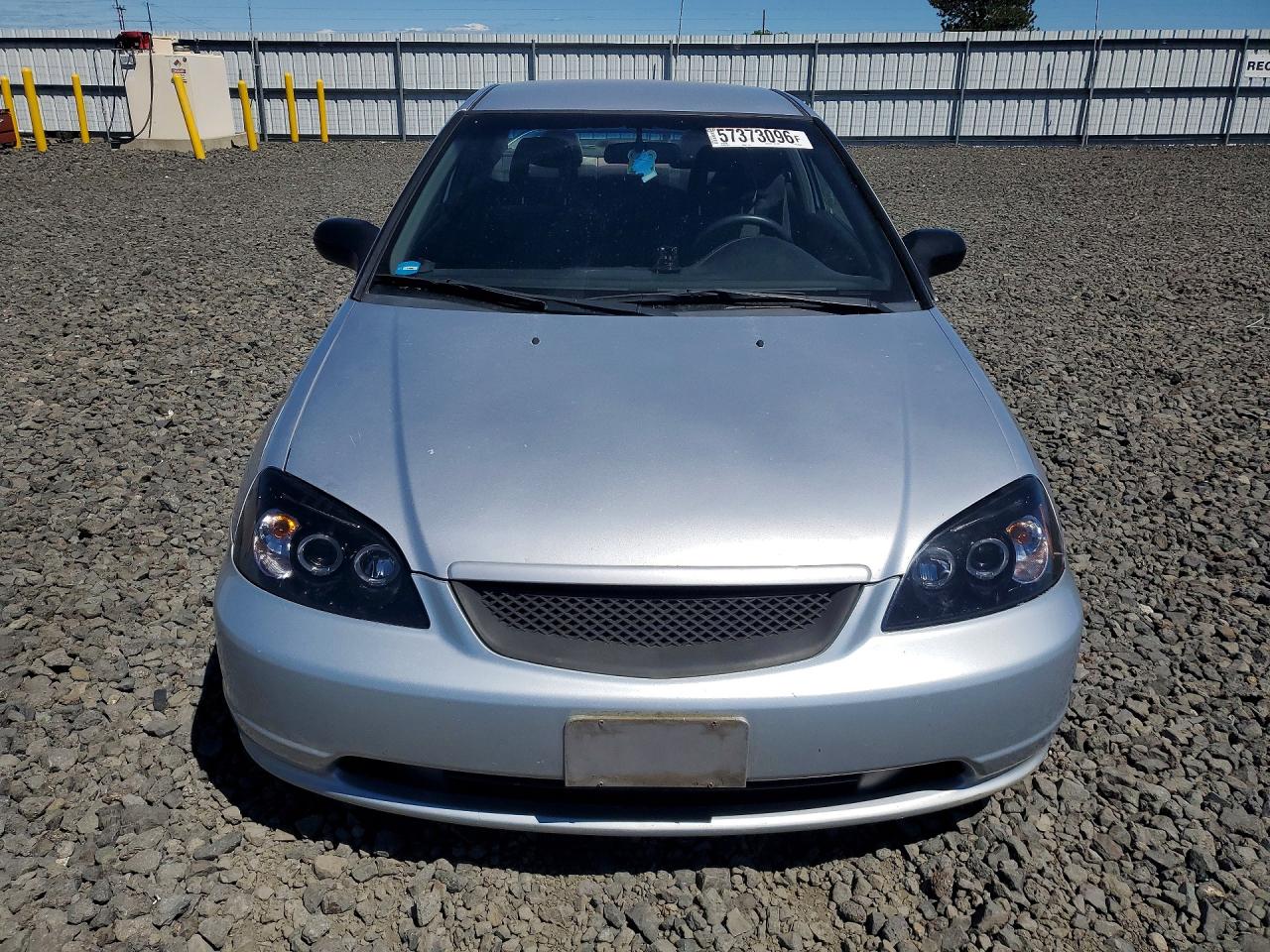 2003 Honda Civic Dx Silver vin: 1HGEM214X3L023233