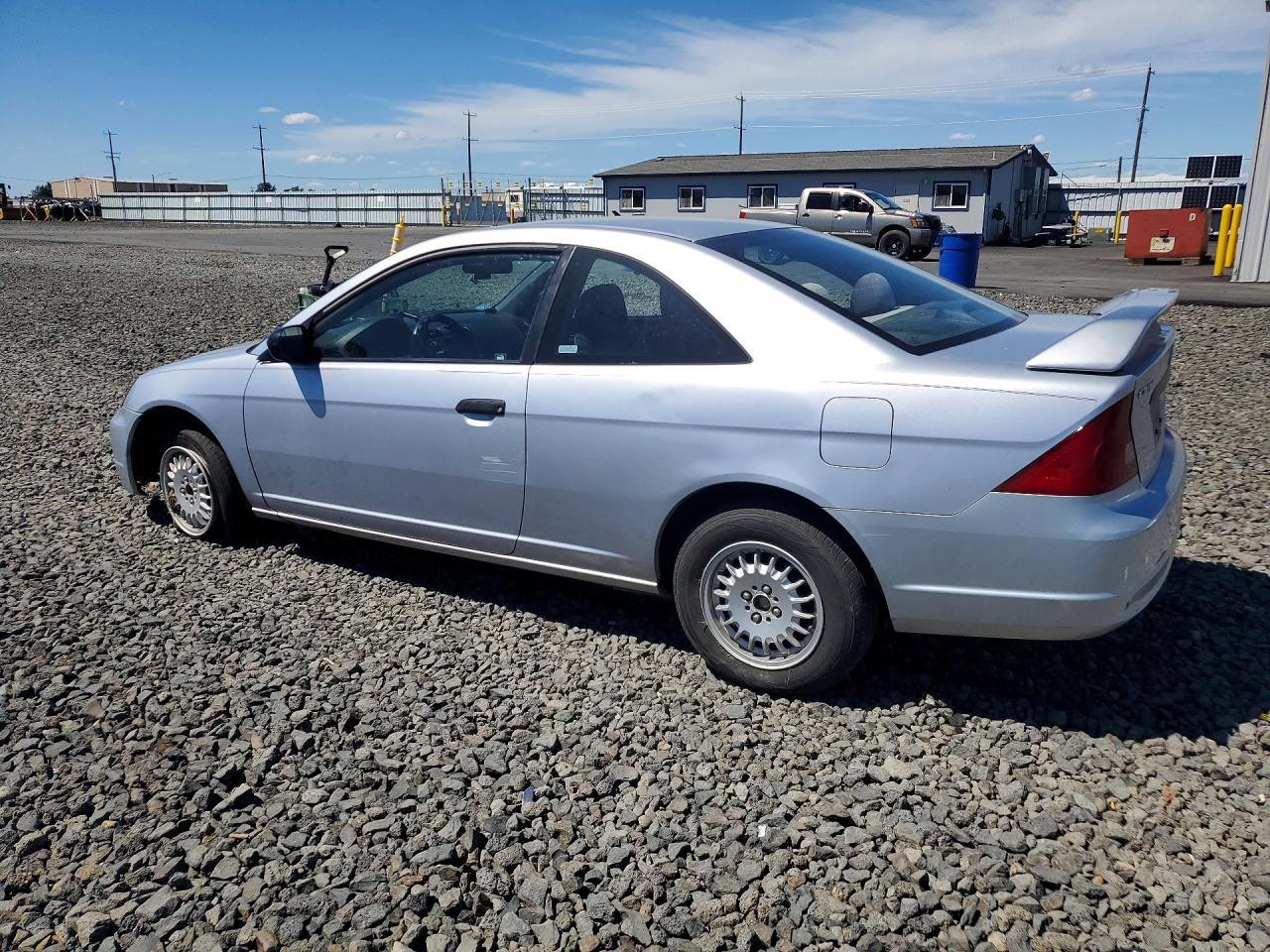 2003 Honda Civic Dx Silver vin: 1HGEM214X3L023233