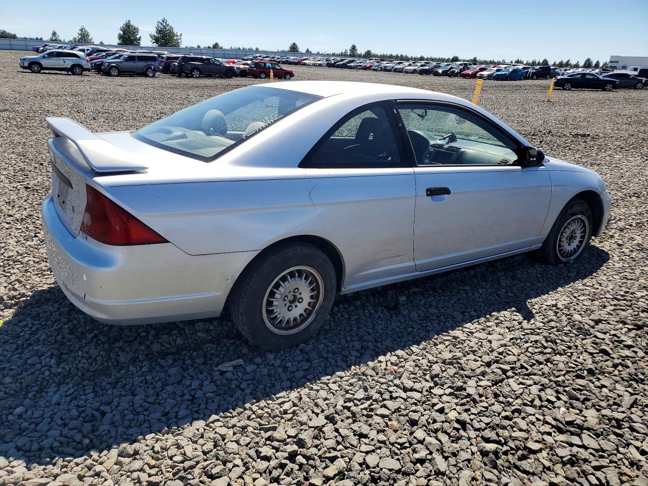 2003 Honda Civic Dx Silver vin: 1HGEM214X3L023233