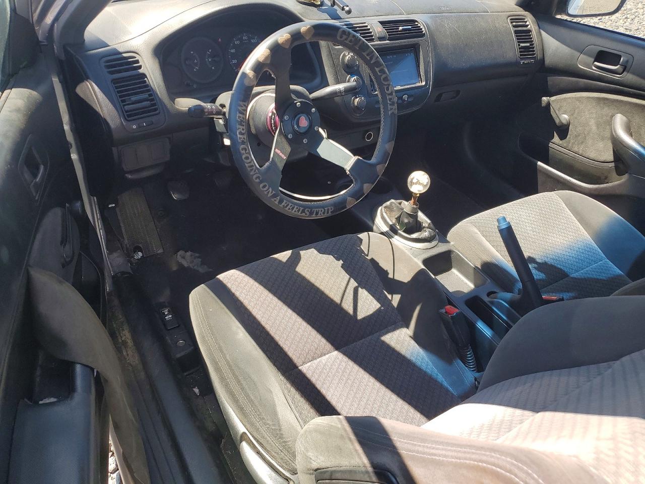2003 Honda Civic Dx Silver vin: 1HGEM214X3L023233