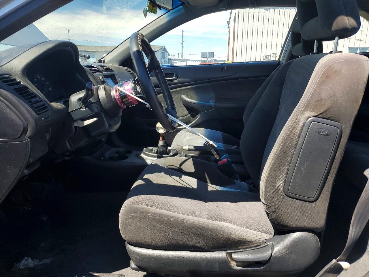 2003 Honda Civic Dx Silver vin: 1HGEM214X3L023233