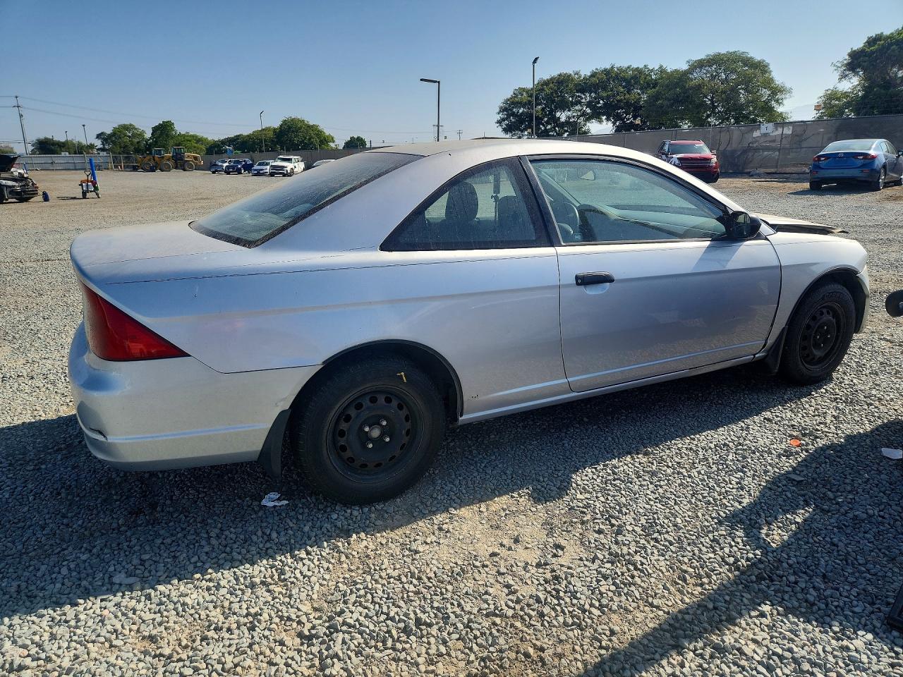 2001 Honda Civic Lx Silver vin: 1HGEM21501L116610