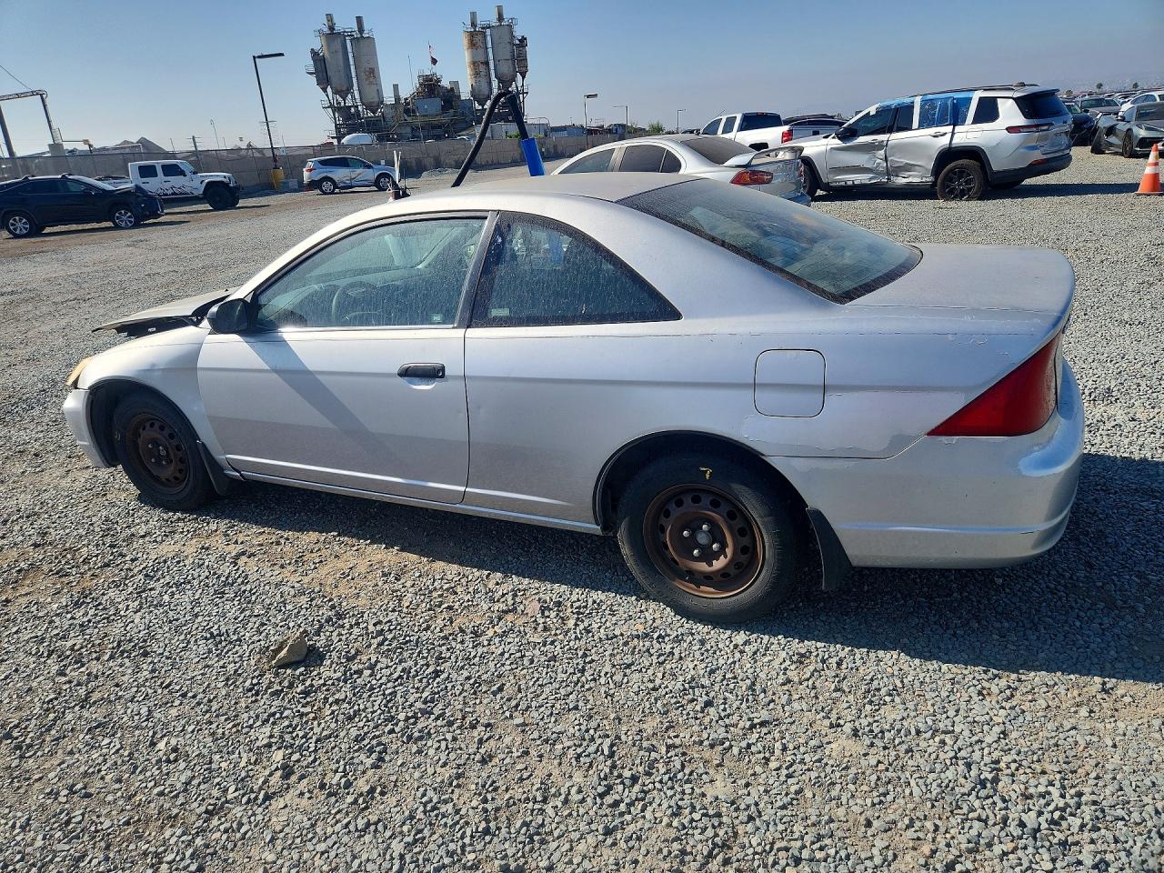2001 Honda Civic Lx Silver vin: 1HGEM21501L116610