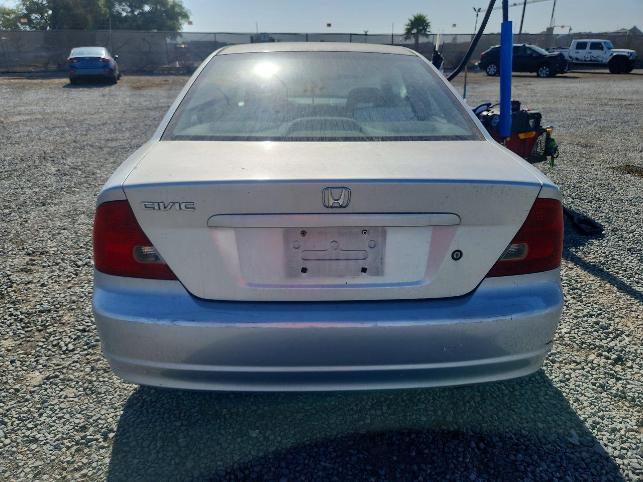 2001 Honda Civic Lx Silver vin: 1HGEM21501L116610
