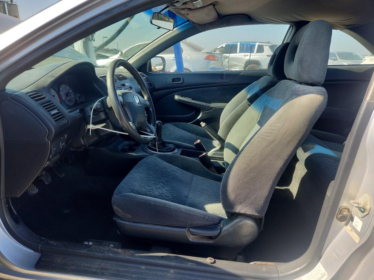 2001 Honda Civic Lx Silver vin: 1HGEM21501L116610