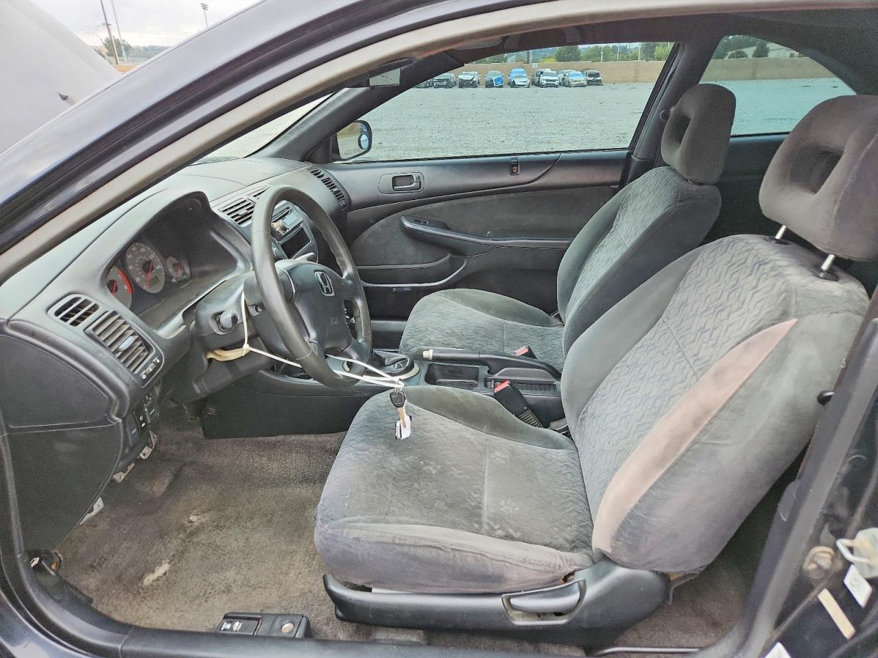 2002 Honda Civic Lx Черный vin: 1HGEM21502L061027