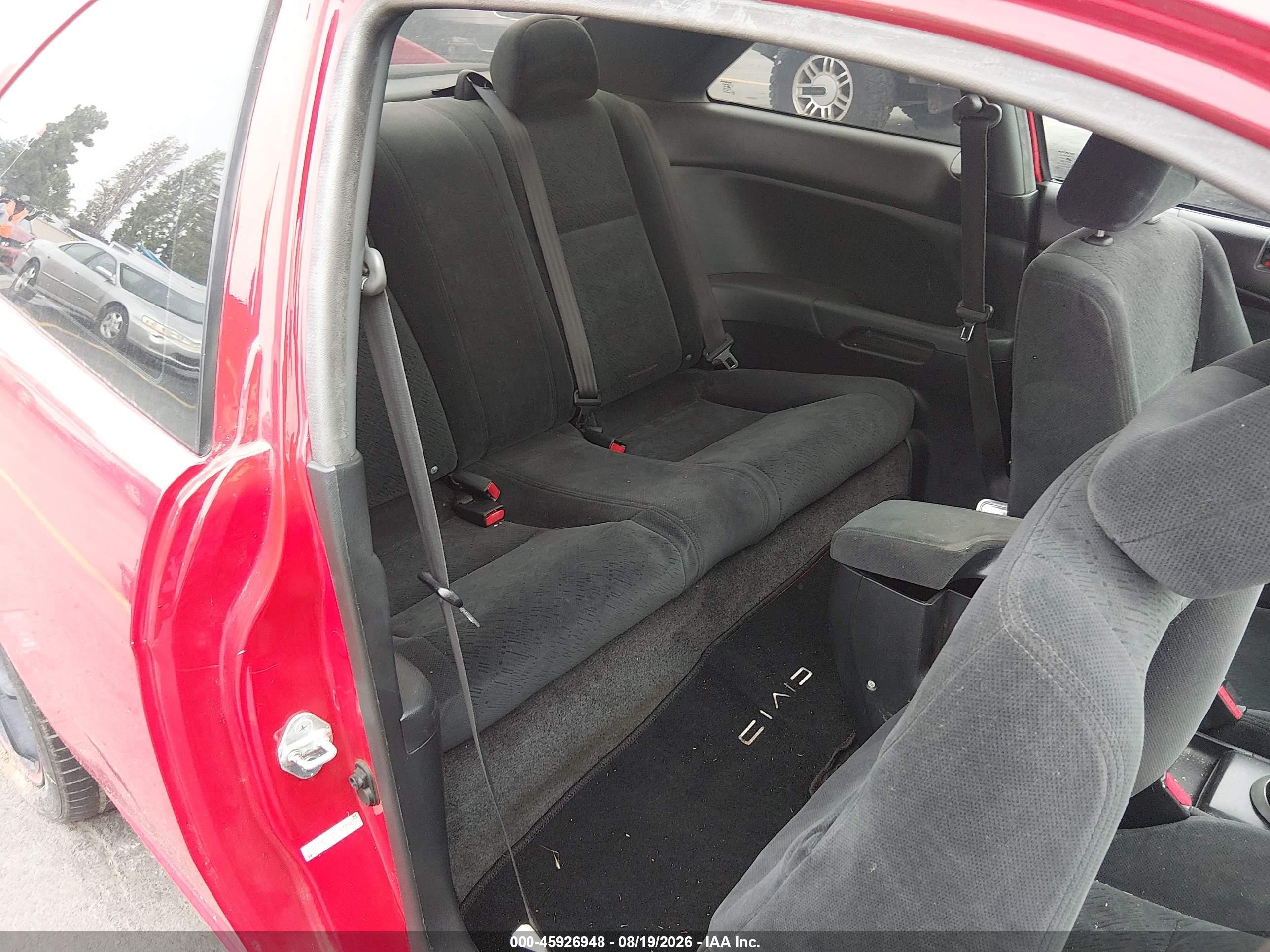 2005 Honda Civic Lx Red vin: 1HGEM21515L068248