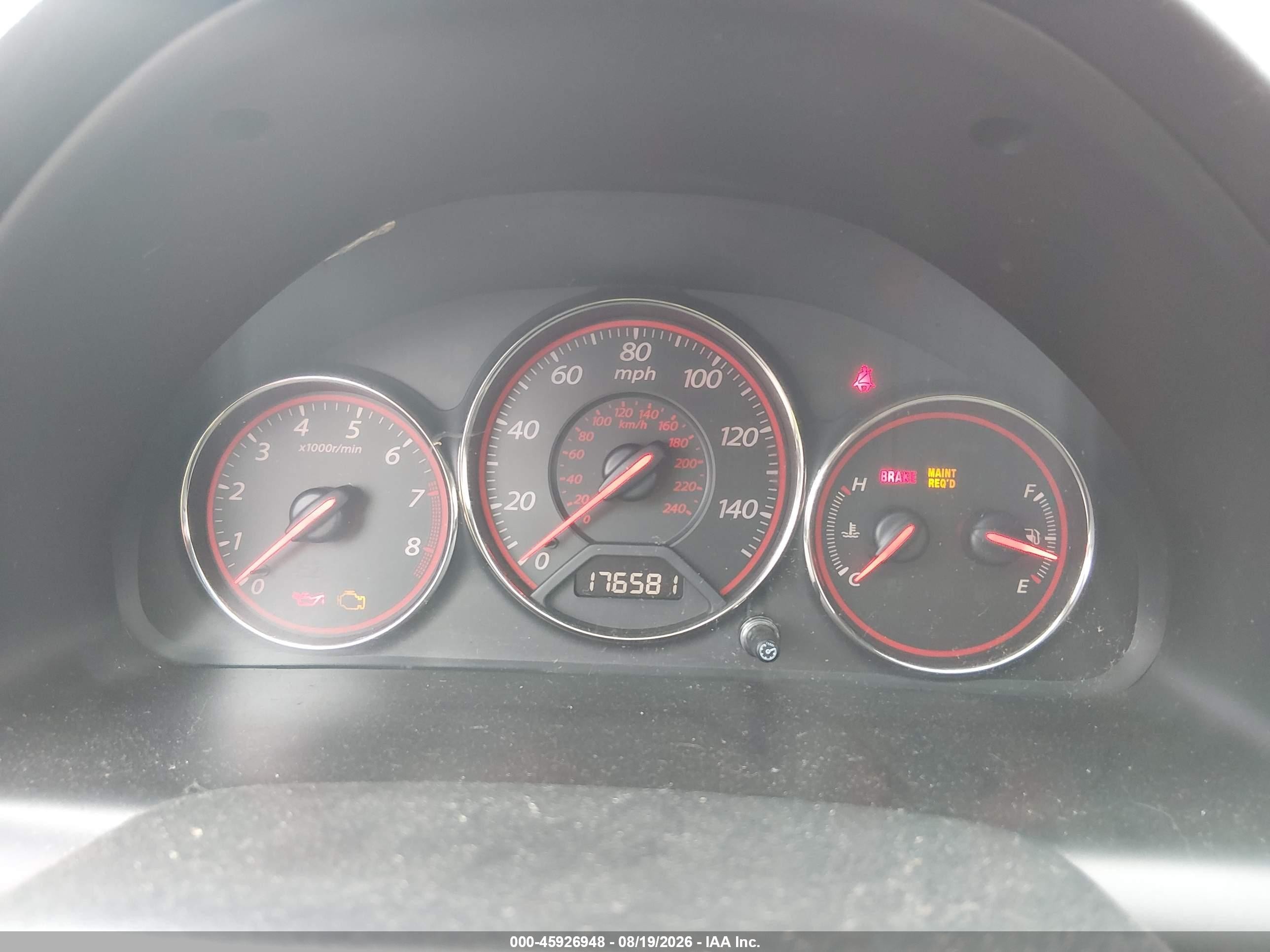 2005 Honda Civic Lx Red vin: 1HGEM21515L068248