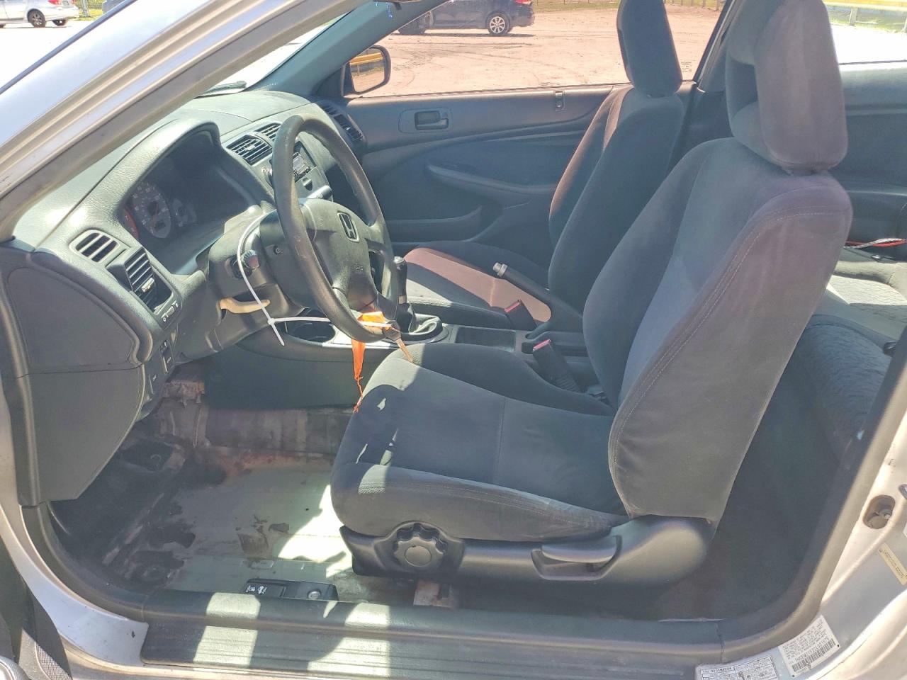 2002 Honda Civic Lx Серебряный vin: 1HGEM21522L031575