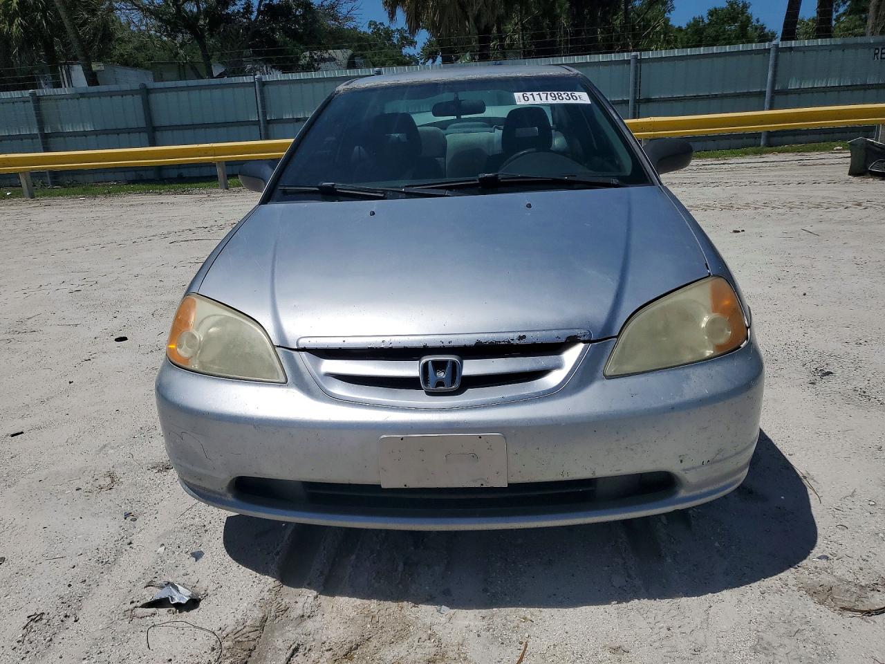 2002 Honda Civic Lx Серебряный vin: 1HGEM21522L031575