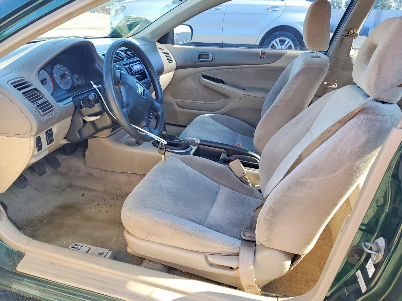 2001 Honda Civic Lx Green vin: 1HGEM21531L103253