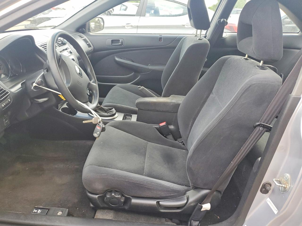 2003 Honda Civic Lx Серебряный vin: 1HGEM21543L815743