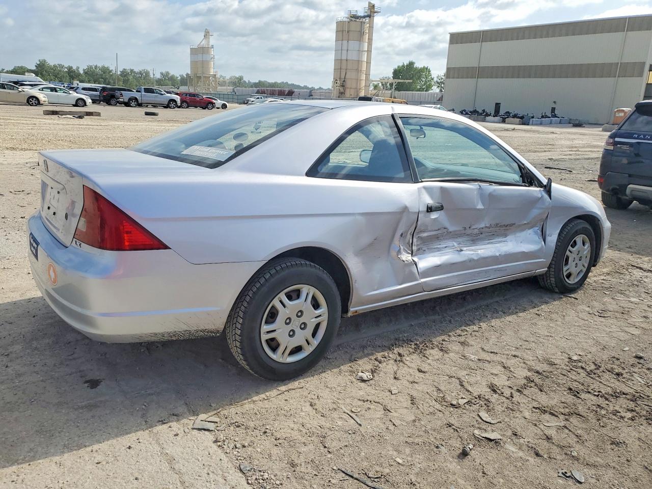 2001 Honda Civic Lx Silver vin: 1HGEM21561L042349