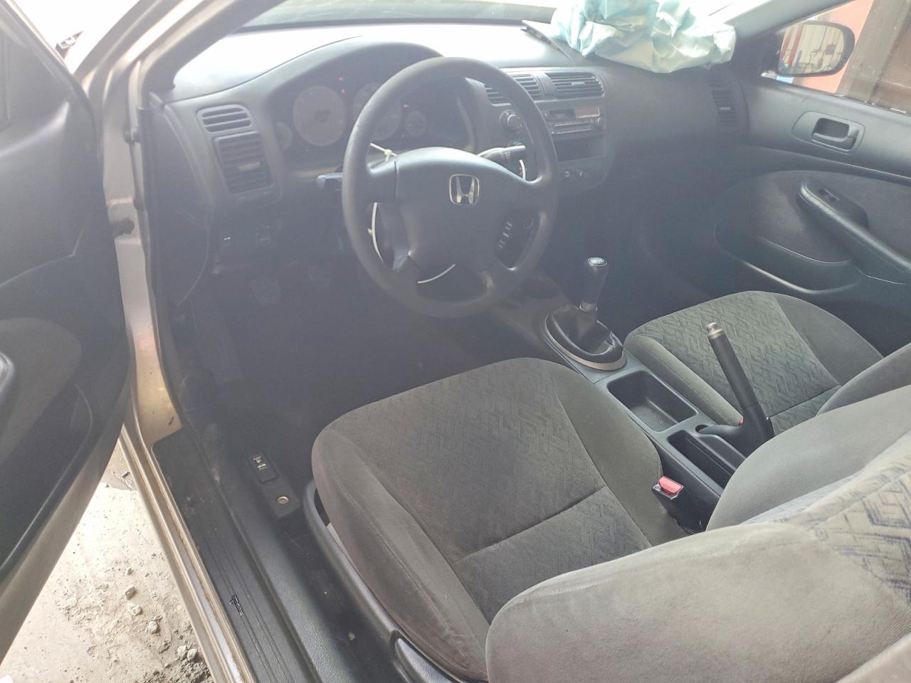 2001 Honda Civic Lx Серебряный vin: 1HGEM21581L100154
