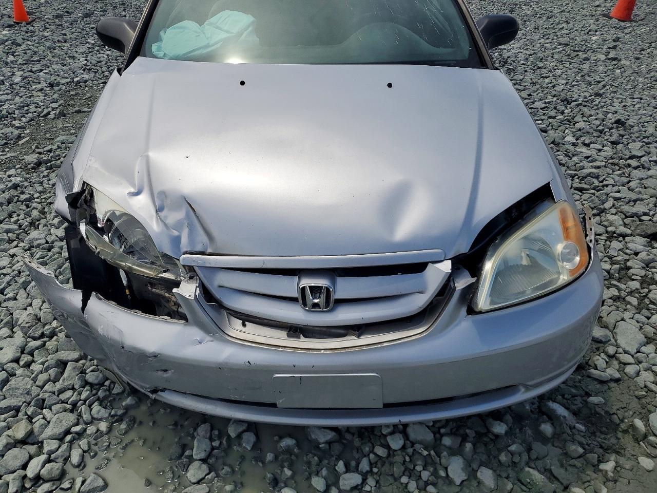2001 Honda Civic Lx Серебряный vin: 1HGEM21581L100154