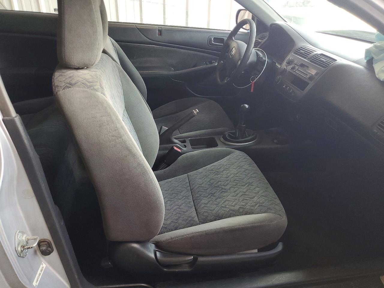 2001 Honda Civic Lx Серебряный vin: 1HGEM21581L100154