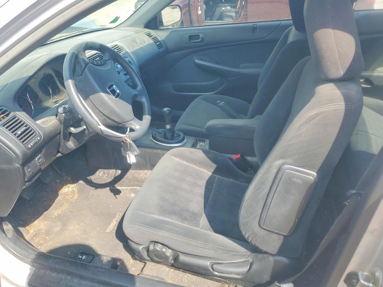 2005 Honda Civic Lx Silver vin: 1HGEM21605L010477