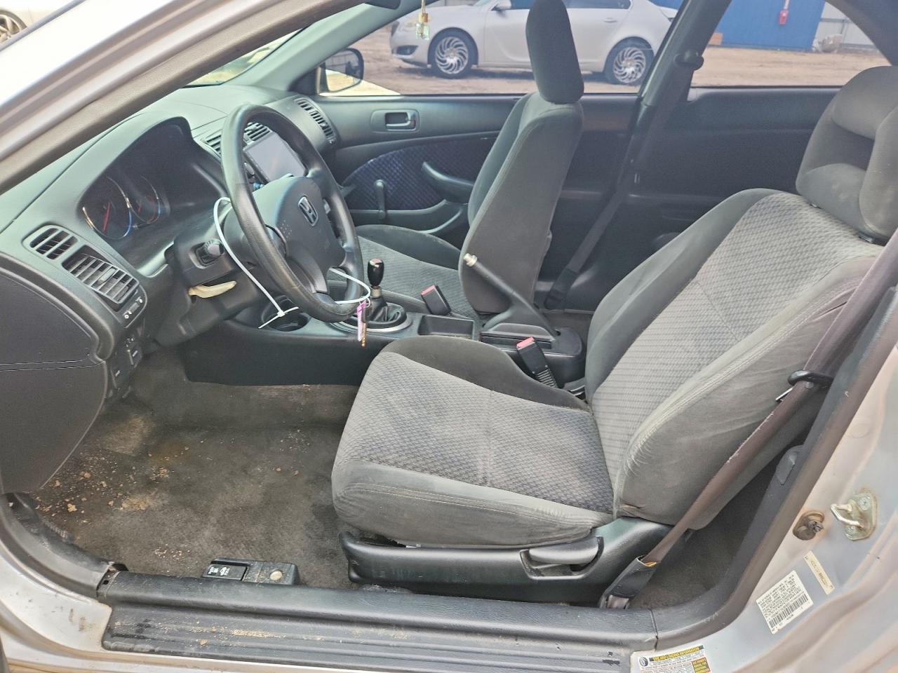 2004 Honda Civic Hx Silver vin: 1HGEM21714L063020