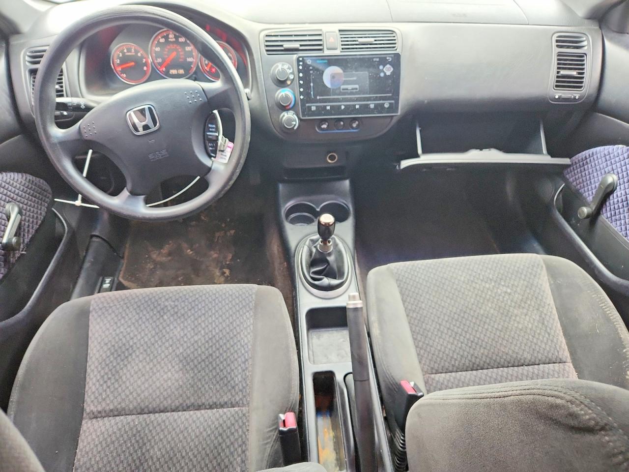 2004 Honda Civic Hx Silver vin: 1HGEM21714L063020