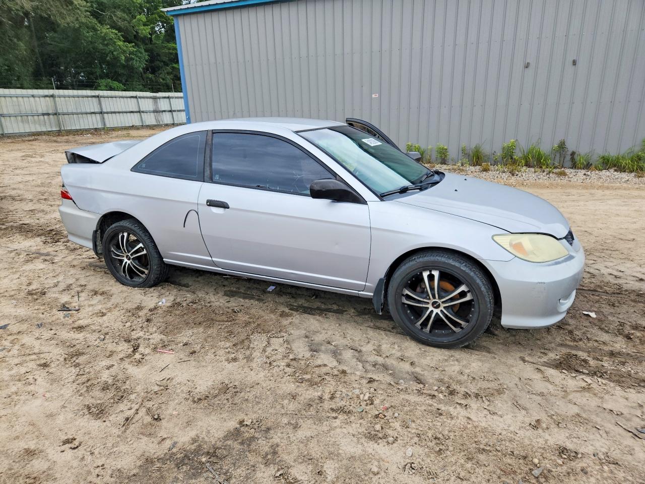 2004 Honda Civic Hx Silver vin: 1HGEM21714L063020
