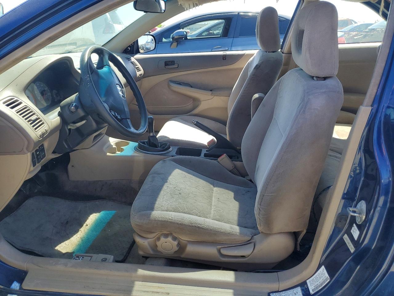 2001 Honda Civic Si Blue vin: 1HGEM21901L062759