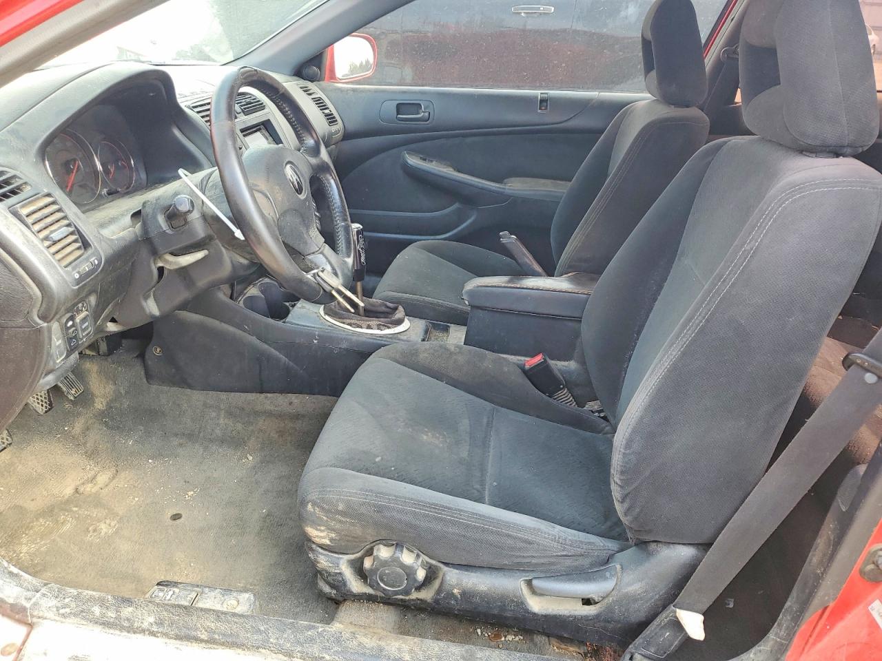 2003 Honda Civic Ex Red vin: 1HGEM21913L016800