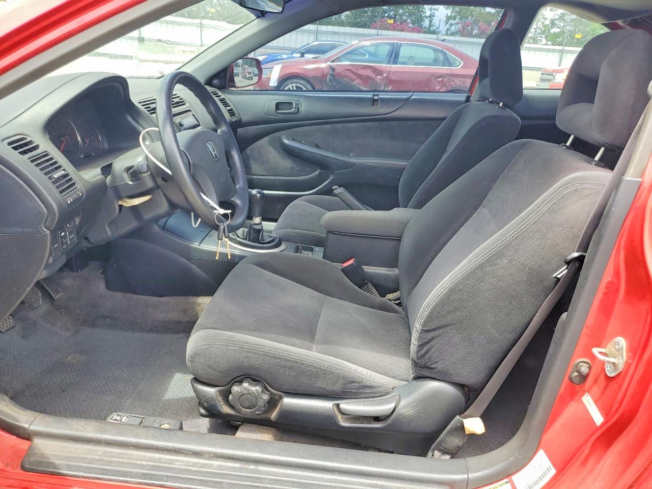 2004 Honda Civic Ex Red vin: 1HGEM21914L016975