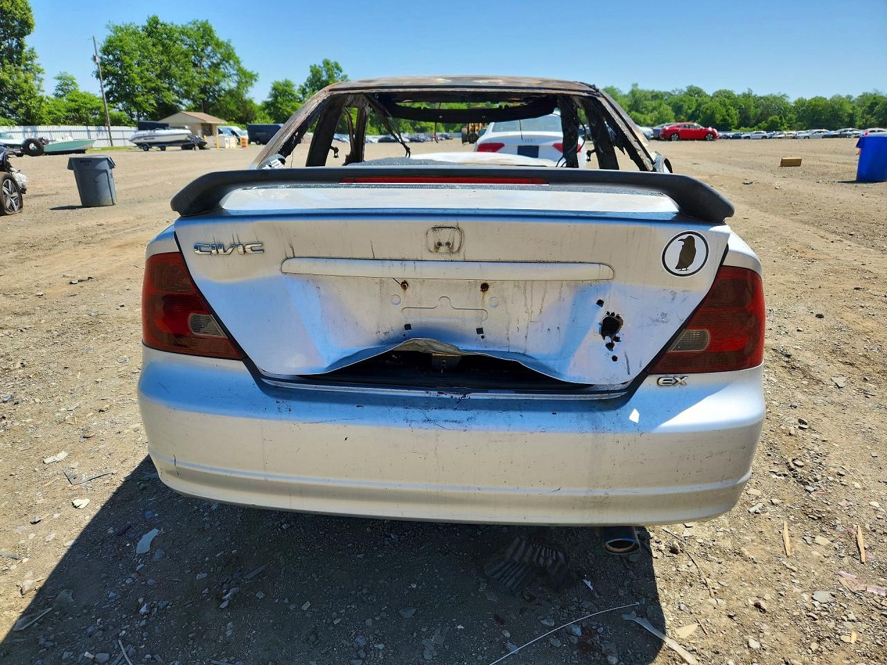 2001 Honda Civic Si Burn vin: 1HGEM21921L097304