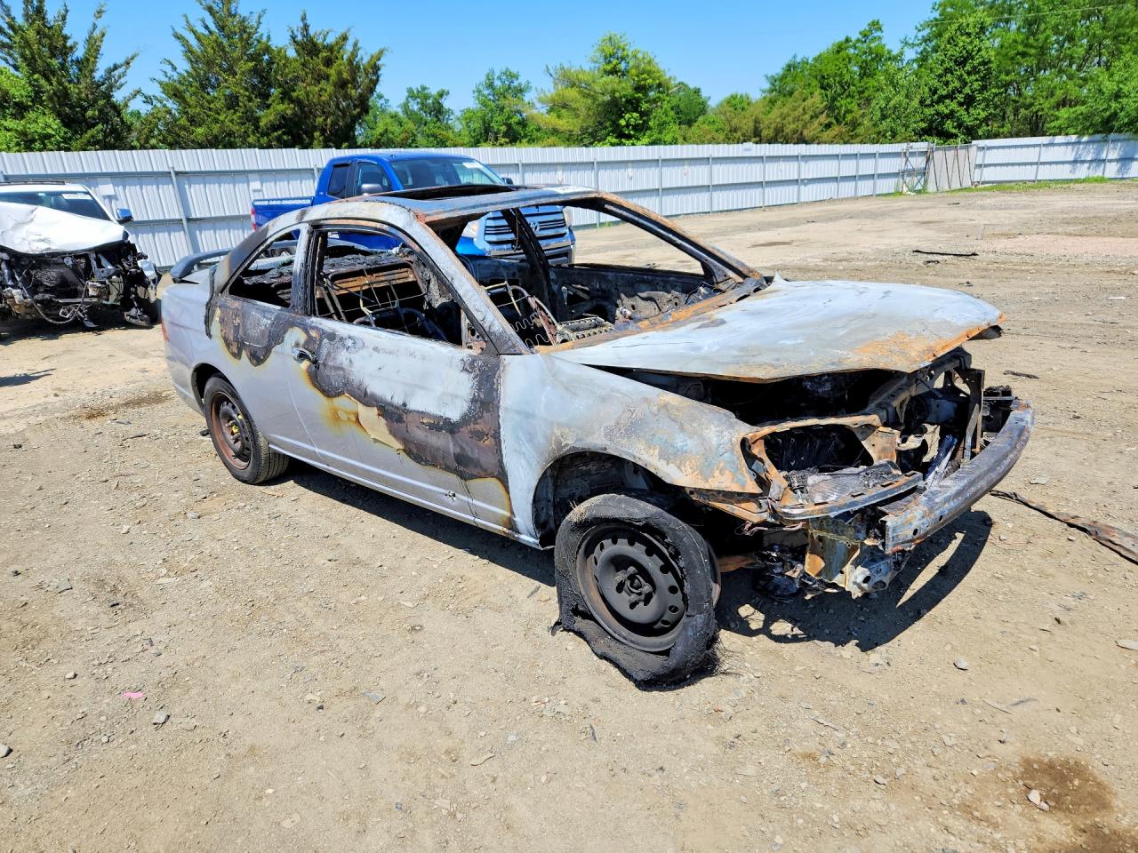2001 Honda Civic Si Burn vin: 1HGEM21921L097304