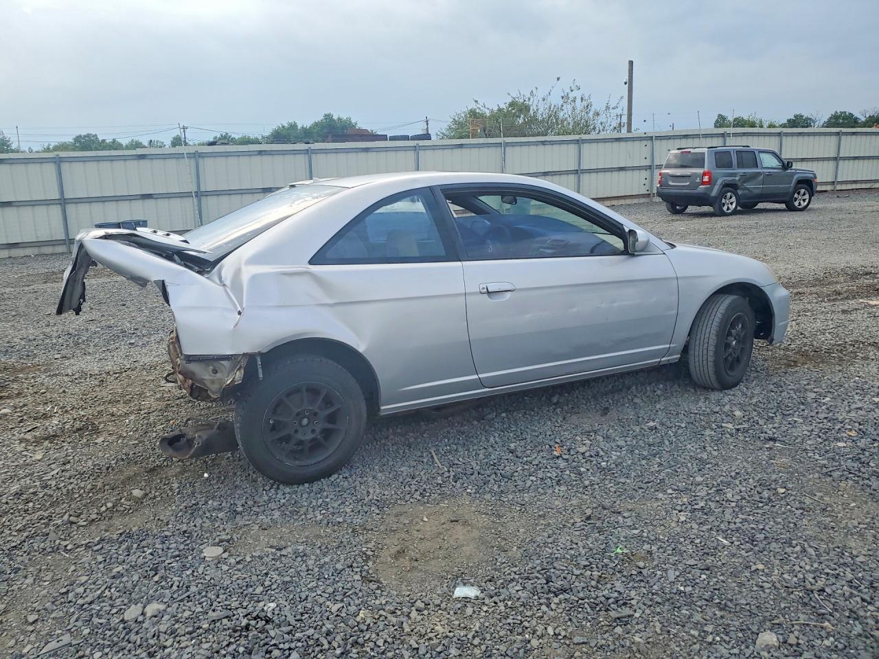 2003 Honda Civic Ex Серебряный vin: 1HGEM21923L022962