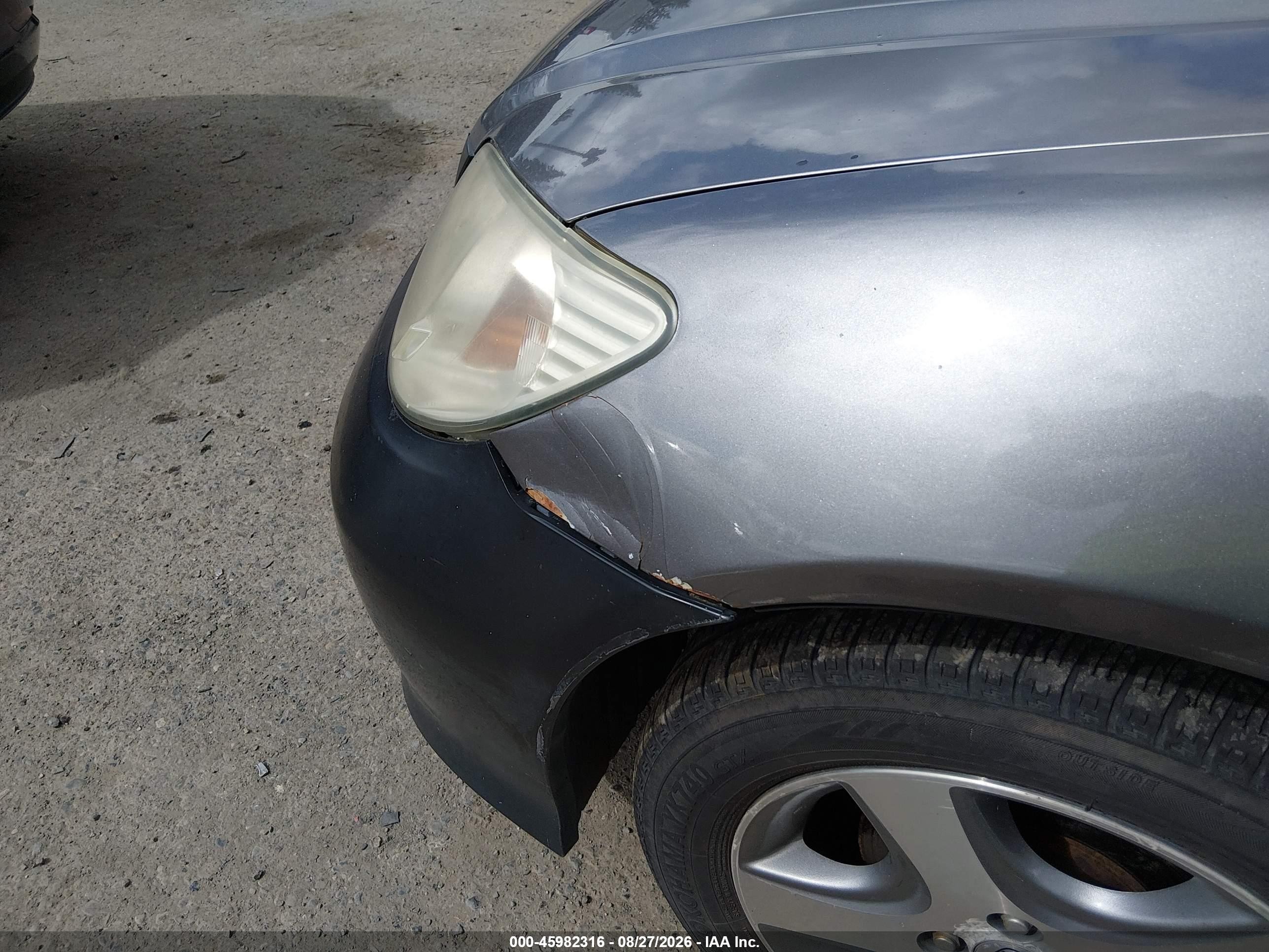 2004 Honda Civic Ex Gray vin: 1HGEM21924L006133