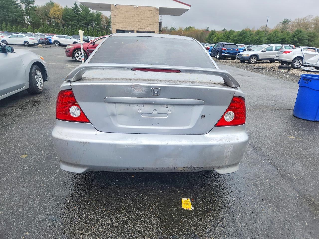 2007 Hond Civic Silver vin: 1HGEM21935L032807