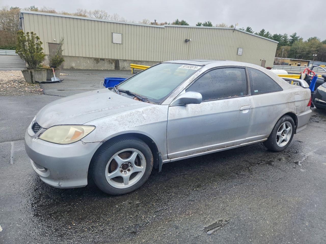 2007 Hond Civic Silver vin: 1HGEM21935L032807